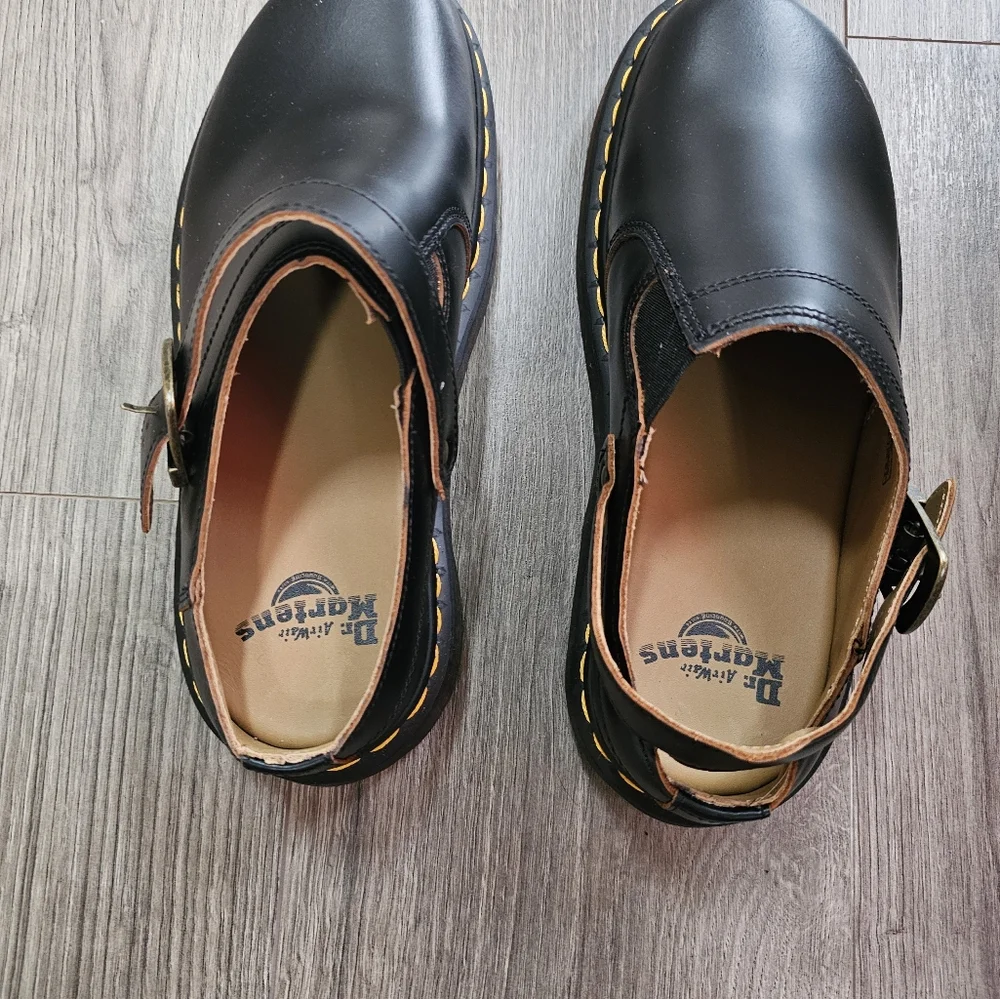 Dr. Martens Isham Leather Shoes Womens Size 9 Mens 8 - Picture 5 of 7